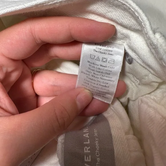 Everlane White Denim Jeans - Picture 6 of 7